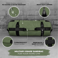 Sacs de sable d'entraînement robustes personnalisables avec logo pour exercices de fitness en extérieur, avec poids réglables, vente en gros