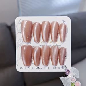 <span class=keywords><strong>Uñas</strong></span> Postizas Naturales Color <span class=keywords><strong>Rosa</strong></span> Rubor, Forma Cuadrada Mediana, Acabado Brillante, Reutilizables para Uso Casual y Profesional - Product Image 2