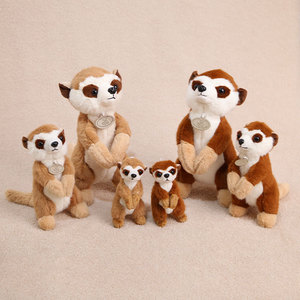 Nouveau porte-clés en peluche en fourrure de raton laveur, adorables jouets en peluche Marmotte, poupées animales personnalisées pour enfants - Product Image 2
