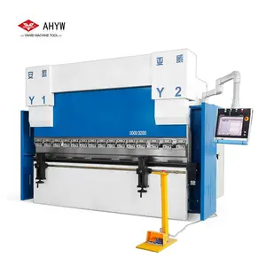 200ton 3200mm cnc bending machine hydraulic press brake sheet metal bending machine