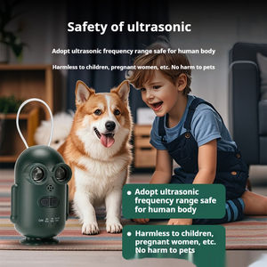 Wasserdichtes Ultraschall-Hunde trainings gerät Bark Stopping Neighbor Disturbance Deter rent Pets-Friendly <span class=keywords><strong>Dog</strong></span> Repeller Charging - Product Image 4