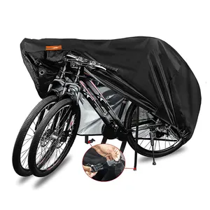 Usine personnalisée 100% Polyester Oxford matériel extérieur pliable housse de pluie pour vélos motos Protection UV étanche