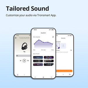 หูฟังตัดเสียงรบกวน Tronsmart Sounfii Q20: หูฟังตัดเสียงรบกวนคุณภาพสูง, เสียง Hi-Fi, แผ่นรองหูฟังสวมใส่สบาย, เหมาะสำหรับการเดินทางและใช้ในบ้าน - Product Image 4