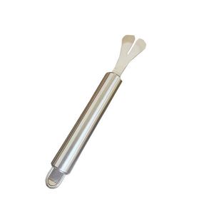 Outil d'ouverture intestinale en acier inoxydable pour volailles, avec conception à double fonction pour ouvrir et couper les intestins - Product Image 1