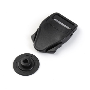 Hebilla de Plástico J1201 de 25 mm, Cierre a Presión Negro para Accesorios de Correas de Mochila - Product Image 3