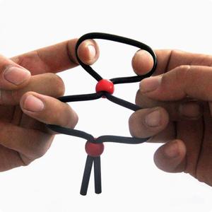 3pcs/set Silicone Intimate Penis <b>Rings</b> Lock Fine Sex Toy Box Male Adult Sex Products <b>Couples</b> Locking Cord Sex Toys for Men% - Product Image 4