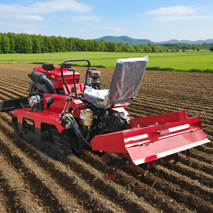 Outils et équipements agricoles Motoculteur rotatif sur chenilles Rotavator agricole avec divers prix de mise en œuvre - Product Image 5