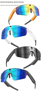 Smart Bluetooth Glasses AI Real Time Translation Voice Noise Reduction <b>Camera</b> Eyewear for Travel Workouts - Product Image 4