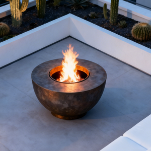 Brasero de Hierro para Exteriores, Resistente a la Intemperie, con Diseño Elegante y Eficiente en <span class=keywords><strong>Calor</strong></span>, para Uso en Europa y América - Product Image 3