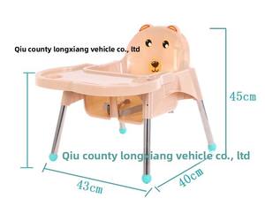 Chaise haute multifonctionnelle <span class=keywords><strong>pour</strong></span> bébé Booster d'alimentation réglable <span class=keywords><strong>pour</strong></span> tout-petits avec caractéristiques de sécurité Convient aux enfants de 0 à 12 mois - Product Image 6