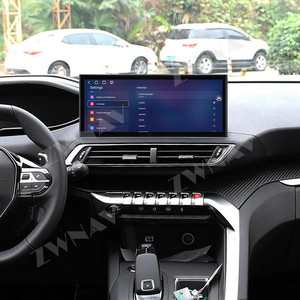 ZWNAV Écran double 15,8 pouces pour Peugeot 4008/<span class=keywords><strong>5008</strong></span> 2016-2022 <span class=keywords><strong>Autoradio</strong></span> Android Auto CarPlay sans fil Lecteur multimédia <span class=keywords><strong>GPS</strong></span> WIFI 4G - Product Image 3