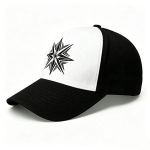 Gorra de Béisbol de 5 Paneles con Estrella Bordada, Transpirable y Ajustable, para Actividades al Aire Libre - Product Image 2