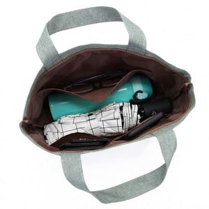 Sac à main en toile pour femmes de haute qualité, nouveau modèle, design tendance, imperméable, impression de logo personnalisé, style lettre - Product Image 5