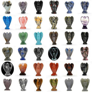 Donhai China natural stone <strong>crystal</strong> small hand carved <strong>crystal</strong> <strong>angel</strong> for christmas gifts - Product Image 5