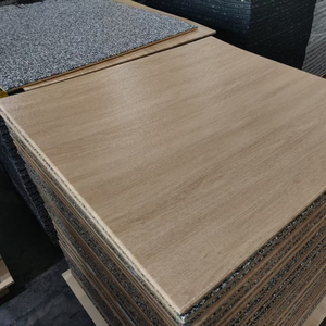 Dalles de sol en PVC vinyle imperméables LVT, planches composites, revêtement de sol avec design moderne imitation <span class=keywords><strong>bois</strong></span> et pierre pour salle de sport, hôpital - Product Image 2