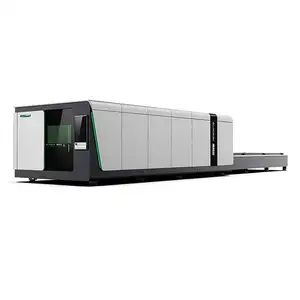 6kw 8kw 10kw 12kw 15kw haute puissante vente populaire Raycus Laser Source couvercle fermé machine de découpe laser à fibre