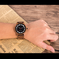 Montres pour hommes populaires, uniques, créatives, avec logo personnalisé, Seiko, sport, affaires, antiques, en bois, en verre, à quartz, édition limitée