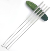 Brosse de nettoyage pour tube de liposuccion laparoscopique, instrument chirurgical, poils en nylon de haute qualité, écologique, en acier inoxydable