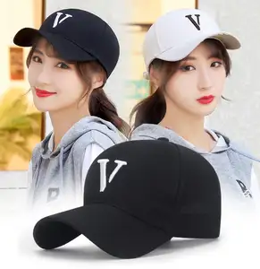 3D V Letter Embroidery Baseball Cap 2021041204