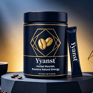 กาแฟสมุนไพร OEM บำรุงร่างกาย ฟื้นฟูพลังงานตามธรรมชาติ เสริมสร้างความมีชีวิตชีวาสำหรับผู้ชาย บรรจุซอง 10 กรัม แพ็คแบบกระปุก ผลิตภัณฑ์เพื่อสุขภาพ - Product Image 4