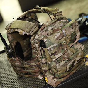 Emersongear เสื้อกั๊กไนลอน500D Cordura, เสื้อกั๊กยุทธวิธีด้านหลังซิปออนแผงกระเป๋าใส่อุปกรณ์สำหรับ multicam ผ้า AVS JPC2.0 CPC Vest - Product Image 6
