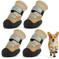 Bottes tactiques pour chien automne-hiver, chaussures de course en plein air, protection des pattes, antidérapantes