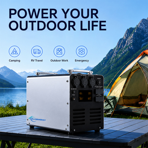 Portable Power Station 12V 1200Wh Lithium Battery Solar <b>Generator</b> Backup Power Supply for <b>Camping</b> RV Outdoor - Product Image 4