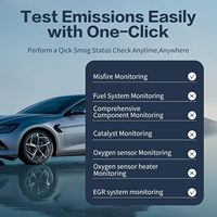 Lector de Códigos OBD2 Bluetooth ELM327 OBDII, Herramienta de Diagnóstico para Autos Eléctricos de 12V, Escáner, Detector y Analizador en Inglés, Último Modelo, 1 Año de Garantía