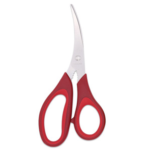 Stainless Steel Shrimp Peeling <b>Scissors</b> For Seafood <b>Kitchen</b> Tools Home Use Elbow Shape Blue Green Red - Product Image 4