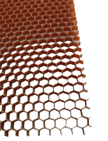 Papier en nid d'abeille Nomex à noyau en nid d'abeille en aramide léger résistant au feu pour l'intérieur des avions et les panneaux sandwich