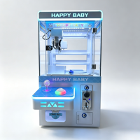 Mini machine à griffes d'arcade professionnelle à monnayeur pour la distribution de jouets, de cadeaux et de bonbons