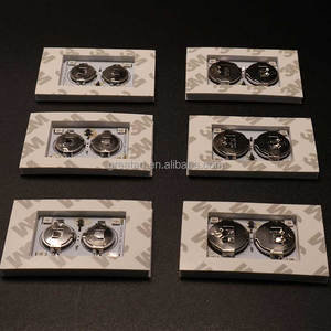 Customizable Eco-Friendly LED Light-Up Beer Drink Sticker Plastic Coaster for Weddings Nightclubs Parties