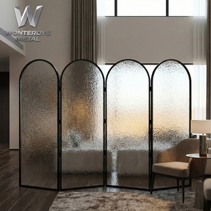 Parete Divisoria Personalizzata con Struttura in Acciaio Inox, Schermo Decorativo Tagliato al Laser, <span class=keywords><strong>Design</strong></span> Moderno per Casa, Salone, Ingresso, Ufficio - Product Image 6