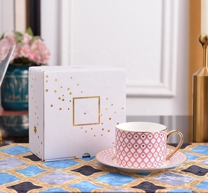 Juego de Tazas de Porcelana China de Color con Diseño de Estrella Real Rusa, Ecológico y Vintage, para Té de la Tarde - Product Image 4