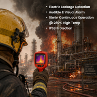 Caméra thermique de précision pour pompiers, imageur thermique infrarouge haute sensibilité, détection de points d'incendie, personne en détresse