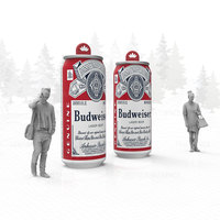 Logo personnalisé, bière gonflable de Noël, gonflable pour événements promotionnels