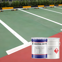 Peinture de marquage de sol en polyuréthane pour entrepôt intérieur, résistante aux produits chimiques, pour chariots élévateurs, transpalettes, à faible odeur, isolante électrique