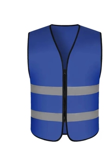 <span class=keywords><strong>Gilet</strong></span> de sécurité réfléchissant haute visibilité de classe 2 ANSI en gros pour la construction de la circulation, léger, respirant, jaune - Product Image 6