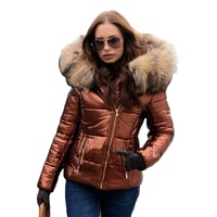 Nouvelle Arrivée 2026 en Stock – Doudoune Épaisse à Capuche en Fibre de Polyester Rembourrée de Coton, Style Européen et Américain, Collection Automne/Hiver, Disponible à l'International