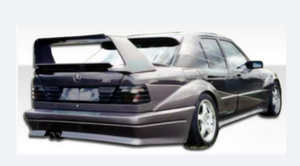 Kit de Carrocería Estilo <span class=keywords><strong>AMG</strong></span> para Mercedes-Benz Clase <span class=keywords><strong>E</strong></span> W124 4 Puertas (86-95) EVO 2 Ancho con Parachoques de Fibra de Vidrio Recortes para Escape Abrazaderas de Fácil Instalación - Product Image 2