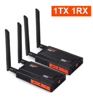 Adaptateur Wifi sans fil 200m, émetteur-récepteur vidéo, extension 1x4 (1 vers 2, 3 ou 4) pour PS4, DVD, caméra, ordinateur PC vers TV ou moniteur