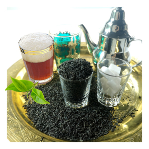 Chunmee 4011 Té <span class=keywords><strong>verde</strong></span> 25g Té de hojas sueltas en caja a granel Embalaje con bolsita Buen sabor Calidad Ajwad para países de África occidental - Product Image 6