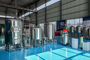 Système de brasserie Tonsen <span class=keywords><strong>300L</strong></span> à trois cuves et deux réservoirs, équipement de brasserie artisanale, équipement de brassage de bière - Product Image 4