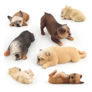 Cost Effective Resin Animal Dog Simulation French Bulldog Statue Desktop <strong>Decoration</strong> - Product Image 2
