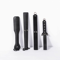Accessoires SM d'entraînement et de punition : Règle en acrylique, Pagaie en cuir érotique, Fouet en cuir SP, Fouet d'enseignement, Produits pour adultes alternatifs