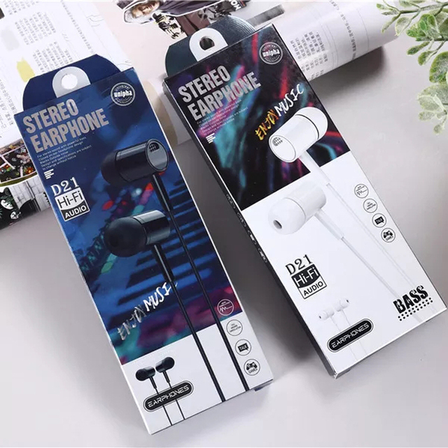 Cantell Wired Earphones with 3.5mm Connection Microphone and Hands-Free Function Music Earbuds for Mobile Phone