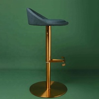 Tabourets de bar pivotants modernes de luxe et chaise haute Nouveau design Table de bar artistique pour cuisine, maison, hôtel, extérieur