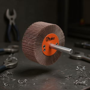 Ttake Abrasive Flap <b>Wheel</b> 30x10 Mm 240 Grit 3 Mm Shaft For <b>Grinding</b> - Product Image 3