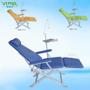 Lightweight Portable Dental Chair with <b>Reclining</b> Feature Multiple Colors Simple Folding Design Durable Metal Material - Product Image 2