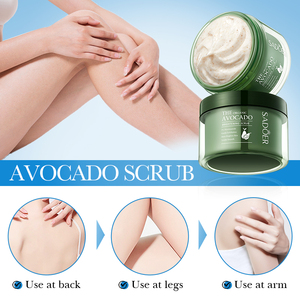 Exfoliante Iluminador de Aguacate y Nicotinamida SADOER de Marca Privada, Limpia Profundamente el Cuerpo, Exfolia e Ilumina el Tono de Piel - Product Image 4